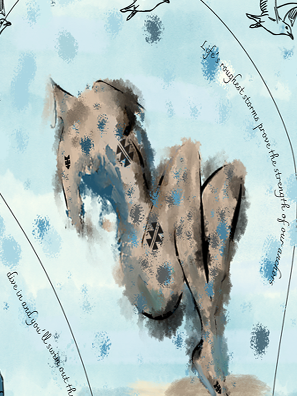 ALIZÉ, Drapé Solaire MASMUD en soie — talisman de résilience fabriqué en France.